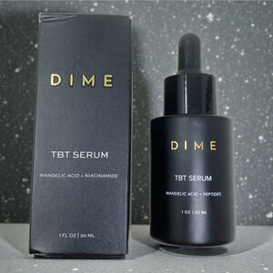 New DIME TBT Serum 1oz Mandelic Acid Niacinamide Anti-Aging Peptides Boxed
